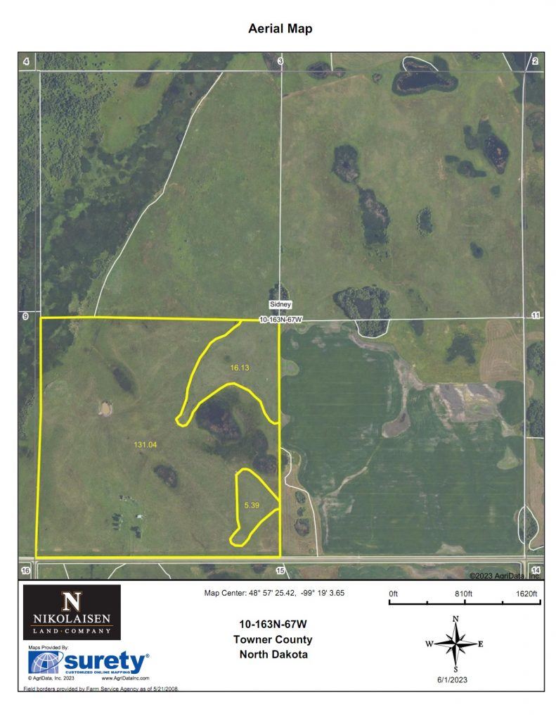 SW4 Sec 10 163 67 Towner Co FSA Map 791x1024 1