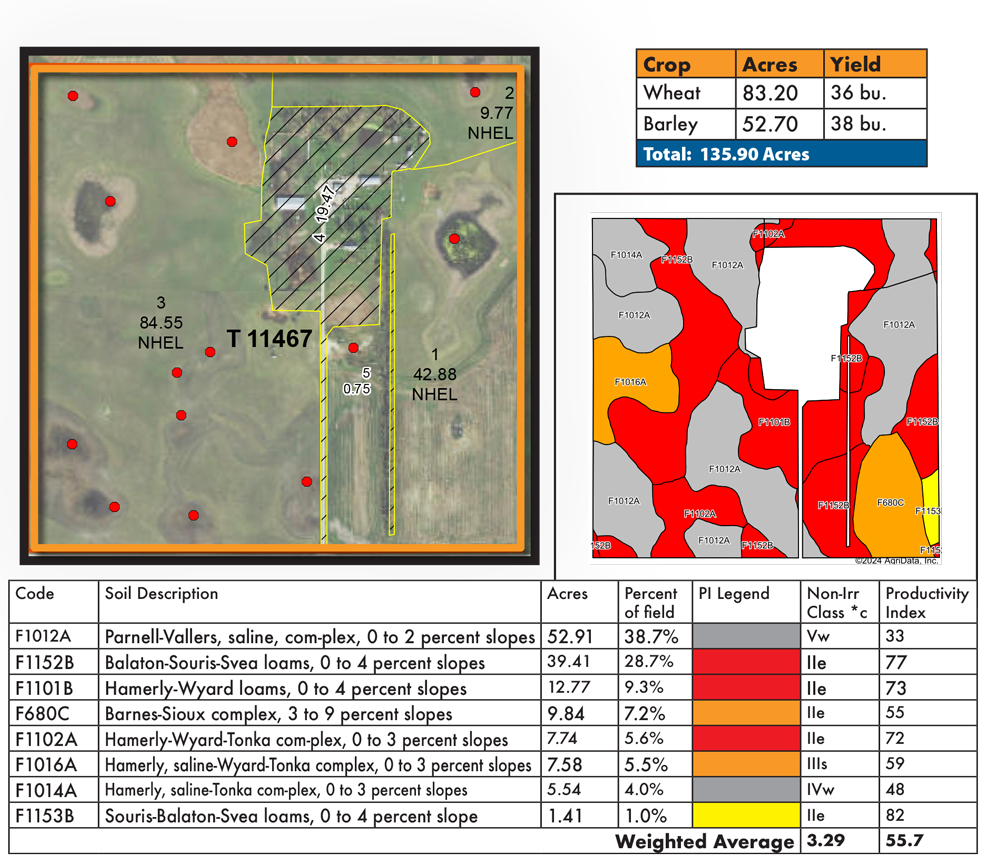 Hettwer FSA & Soils Map 2