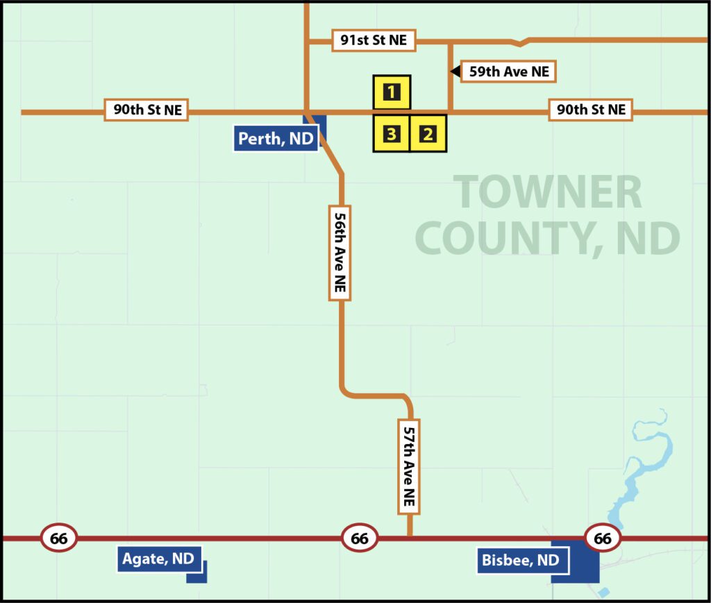 Strandness Driving Map