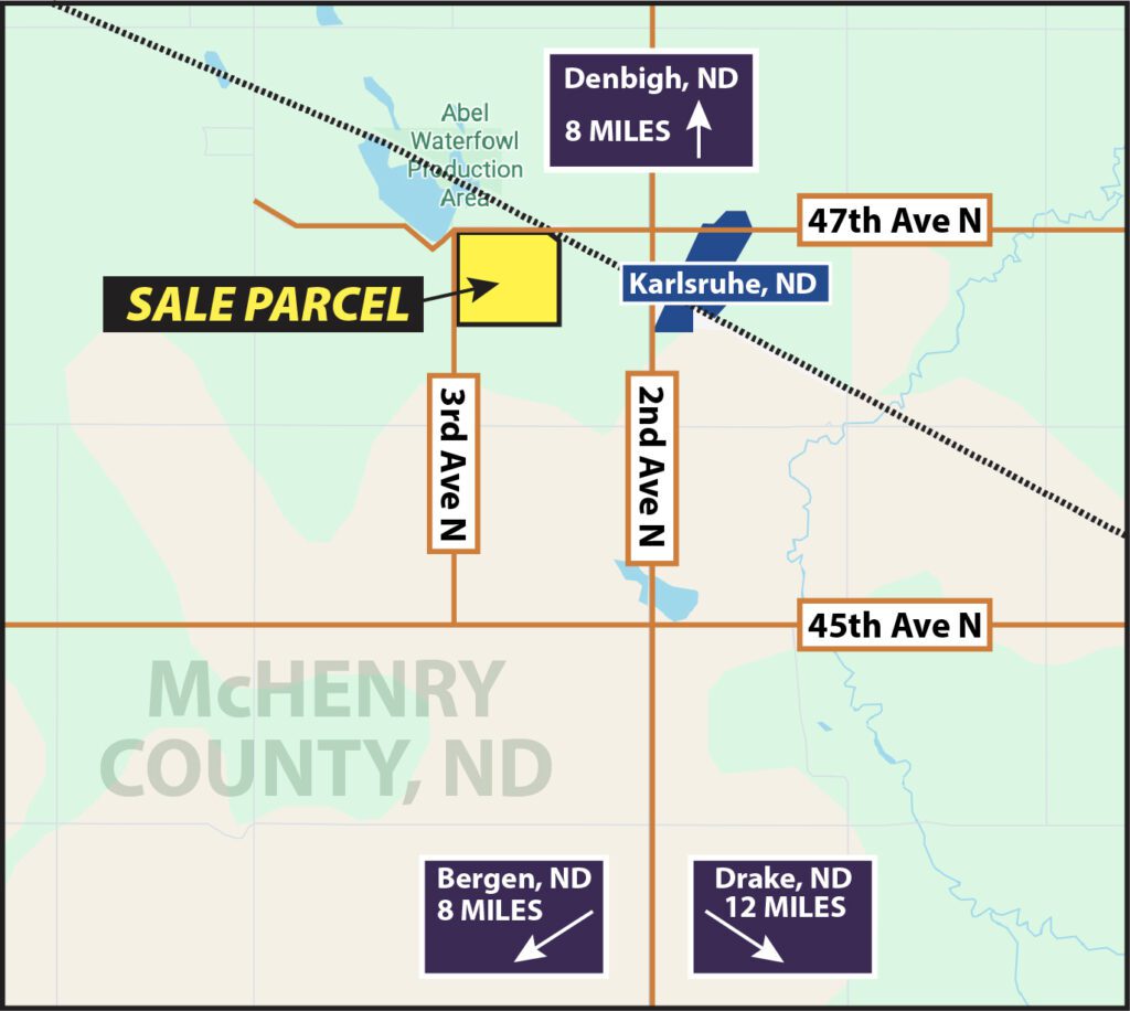 Handeland Driving Map
