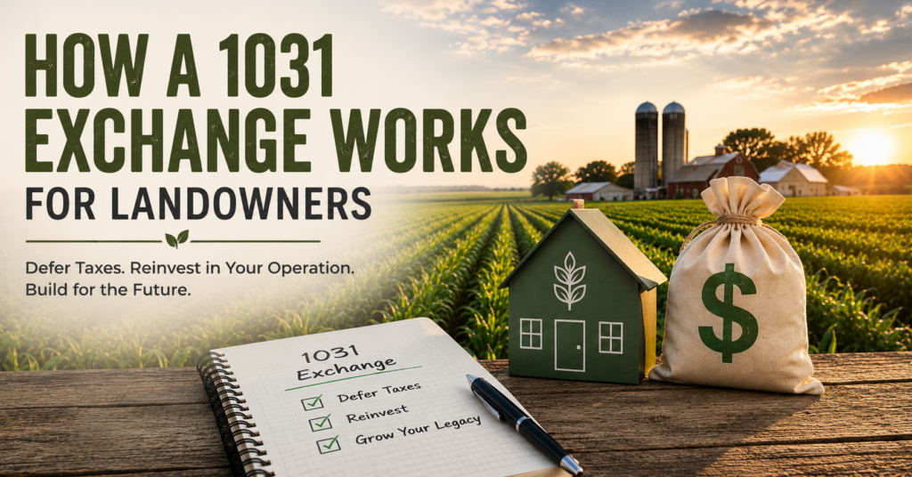 How a 1031 Exchange Works for Landowners