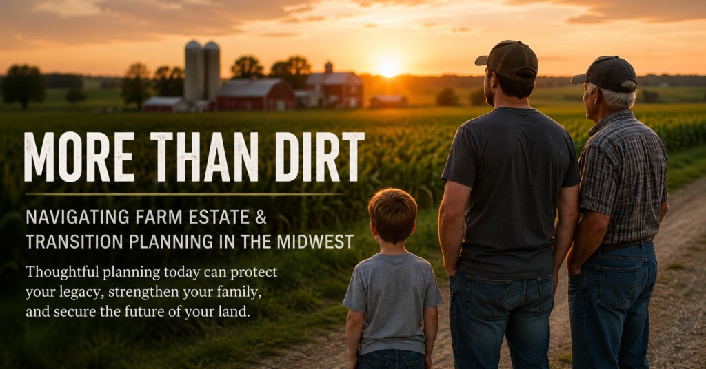 More Than Dirt Transitioning the family farm