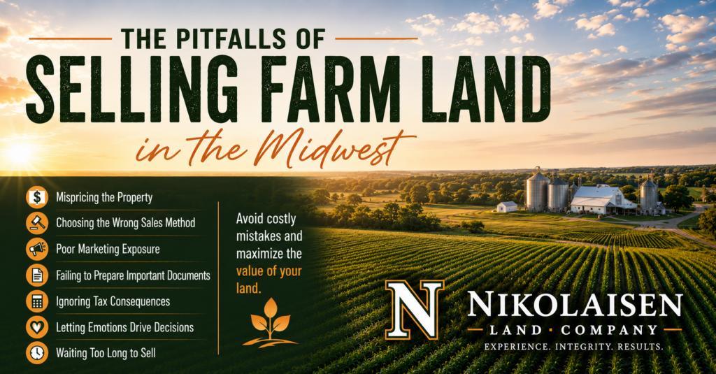Pitfalls of selling farm land in the Midwest