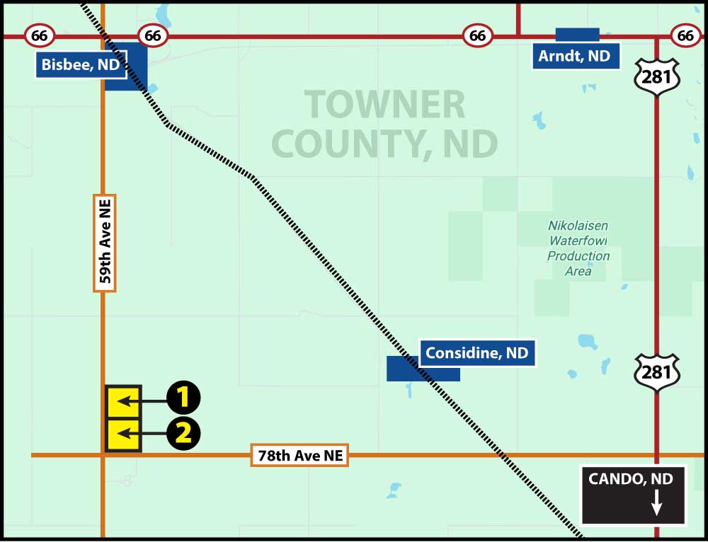 Gangl Driving Map