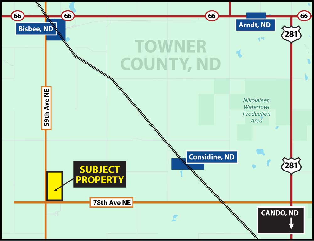 Gangl Driving Map