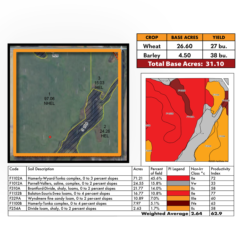 Jauregui Parcel 1 FSA & Soils