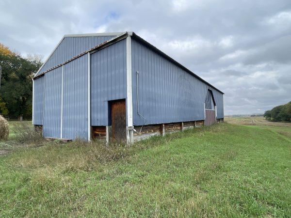 Blue Small Machine Shed 2