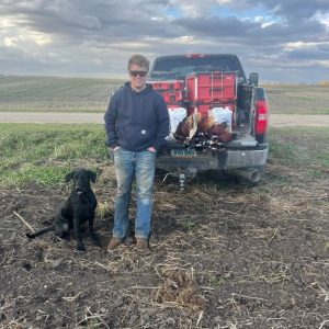 Tommy pheasants & Mav